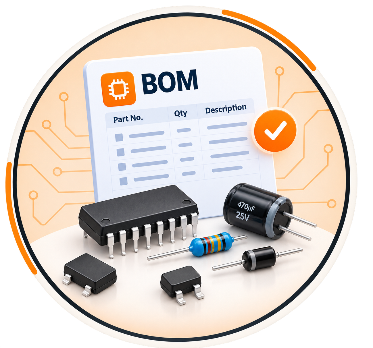 BOM step icon